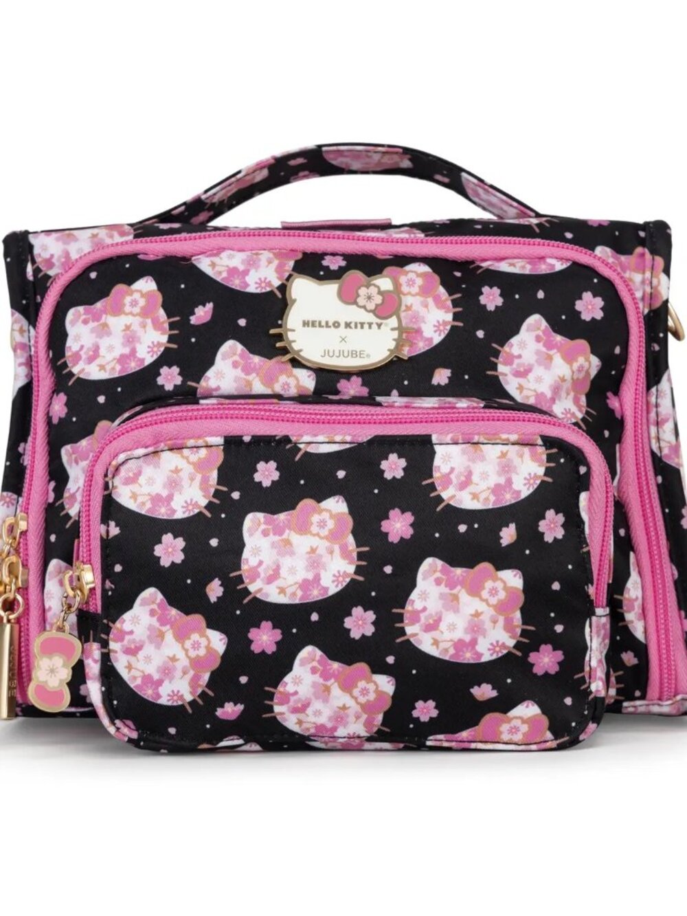 Hello Kitty x JuJuBe Cherry Blossoms The Bestie Messenger Crossbody Backpack NWT